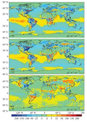 图1-GCAS优化的全球碳通量