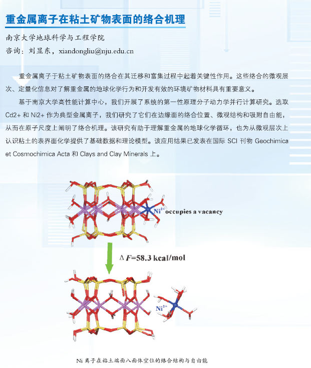 重金属离子在粘土矿物表面的络合机理 (图1)